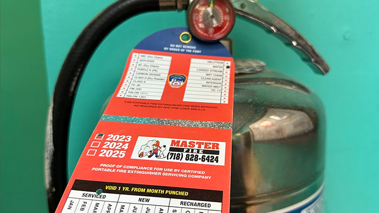 Master Fire Extinguisher Inspection Bronx NYC 4